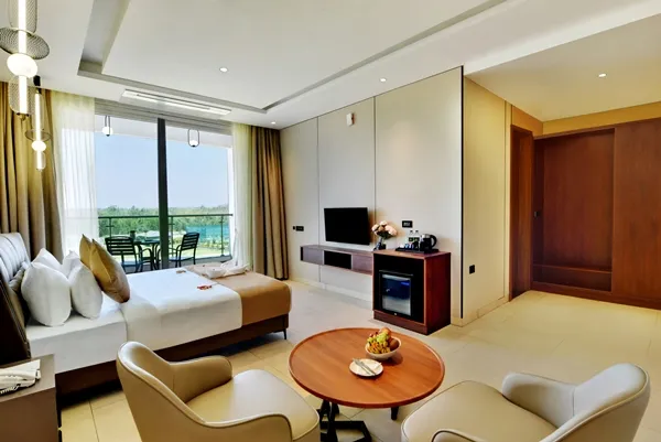 Junior Suite Room interior at Sportico Resorts