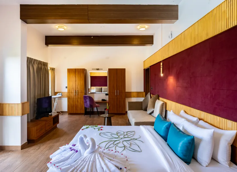 Suite Room interior at Sportico Resorts